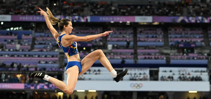 Alina Rotaru, sărituri bune la Jocurile Olimpice. Foto COSR