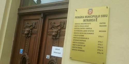 greva spontana primaria sibiu Foto Traian Deleanu