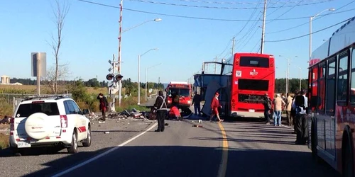 Accident tren in Ottawa FOTO Reuters