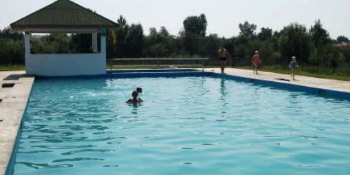  Aşa arată ştrandul din comuna Pătulele