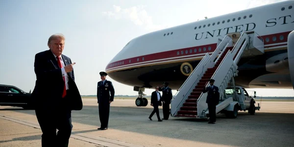 donald trump avion qatar jpg
