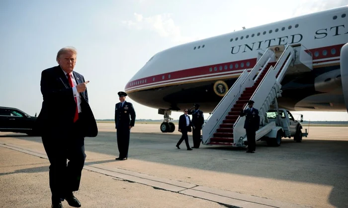 donald trump avion qatar jpg