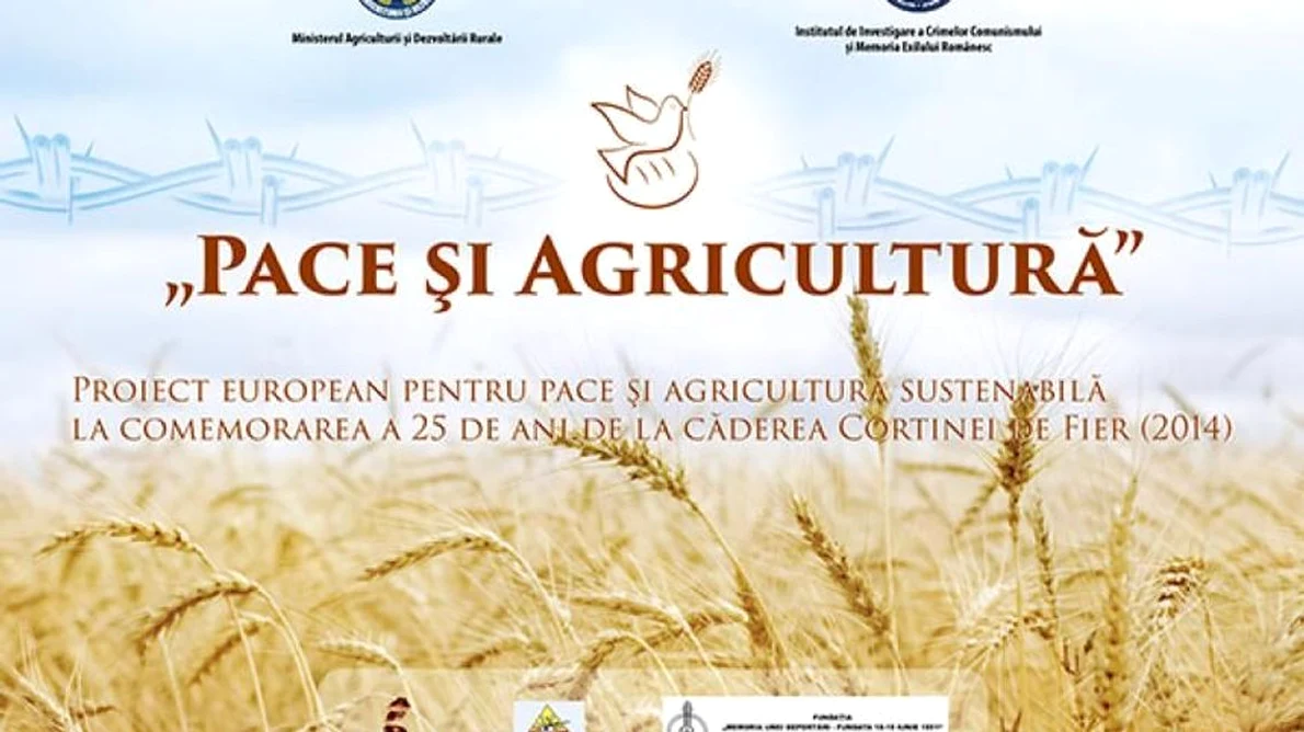 Proiectul european „Pace și Agricultură” debutează pe 10 octombrie jpeg