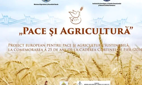 Proiectul european „Pace și Agricultură” debutează pe 10 octombrie jpeg