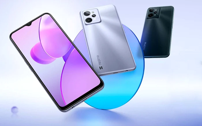 Smartphone realme c31.