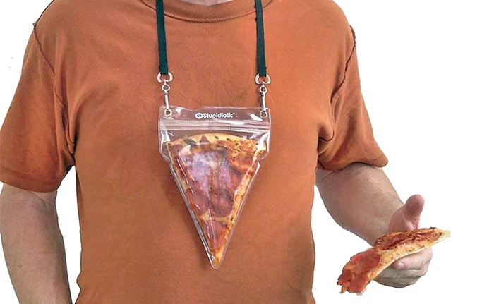 Portofelul de pizza, soluţia ideală pentru situaţiile în care vrei să mănânci mai târziuFoto: Hepta