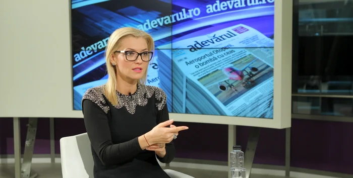 Alina Gorghiu consideră că PNL stă bine la nivel de intenție de vot FOTO Eduard Enea