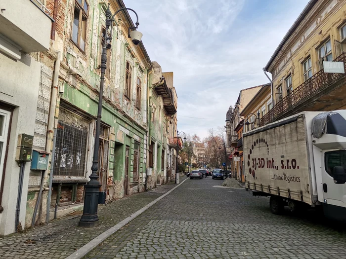 Centrul istoric al Slatinei nu a primit șansa imobilelor din Caracal FOTO: Alina Mitran