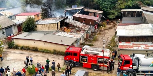 garajele care au luat foc