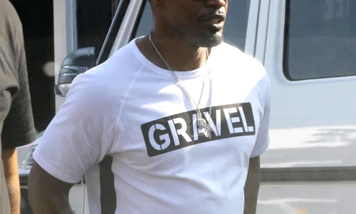 *EXCLUSIVE* Jamie Foxx takes his new Rhino SUV out for a spin in LA jpeg