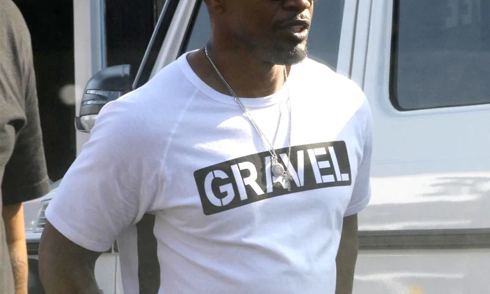 *EXCLUSIVE* Jamie Foxx takes his new Rhino SUV out for a spin in LA jpeg