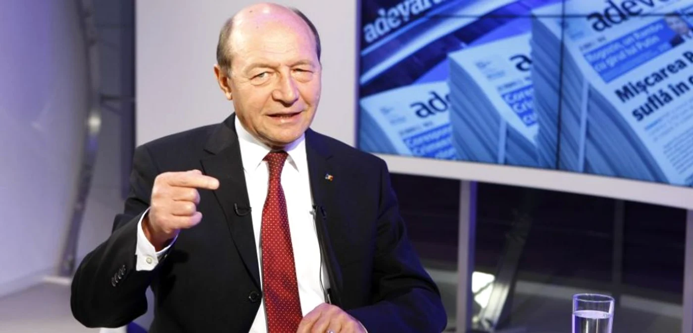 Traian Băsescu la Adevărul Live FOTO Eduard Enea