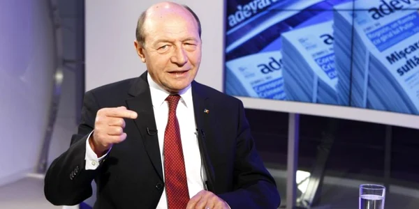 Traian Basescu la Adevarul Live FOTO Eduard Enea 