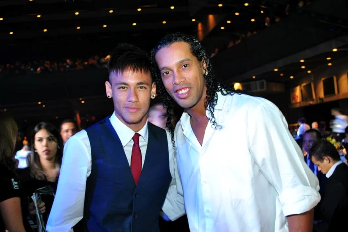 Neymar l-a devansat pe Ronaldinho în titlul pentru cel mai bun jucător. FOTO Arhivă personală/Facebook