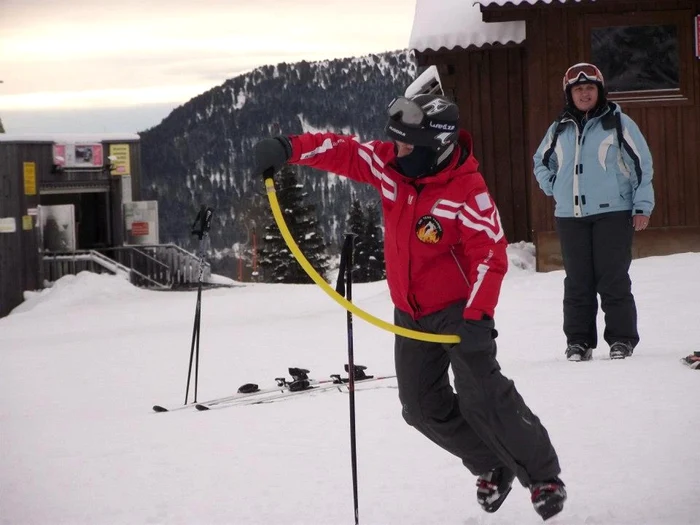 Andrei a obţinut medalia de argint la proba slalom uriaş