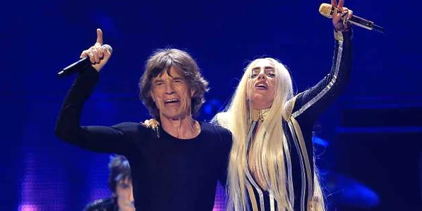 lady gaga rolling stones - reuters