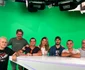 Maria Iordănescu, alături de colegii de la Prima TV foto: Instagram