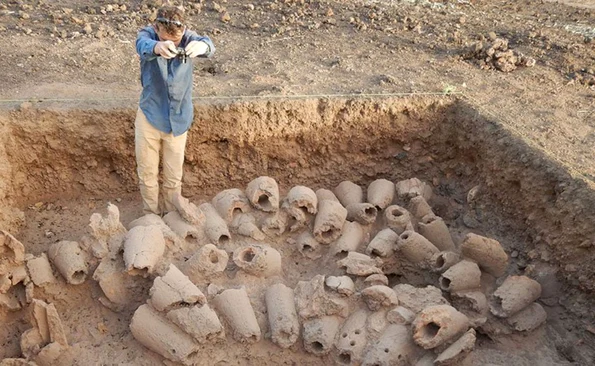 Situl arheologic Didé West 1 din Senegal (© Anne Mayor)