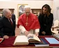 Regele Abdullah II, Regina Rania a Iordaniei și Papa Leon la Vatican, Profimedia 