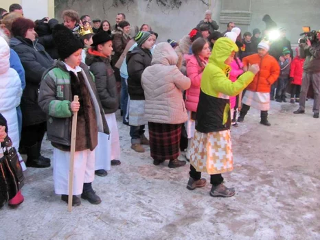 Ajunul Crăciunului la sârbii din Timişoara FOTO Ştefan Both