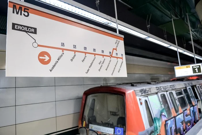 Pe Magistrala 5 circulă și metrouri vechi, scoase de pe alte tronsoane