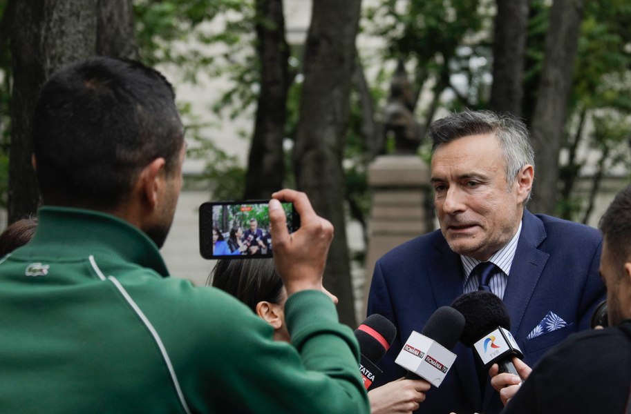 Florian Coldea, la secţia de poliţie din Voluntari: „O să transmit un punct de vedere coerent când o să vedem despre ce este vorba”