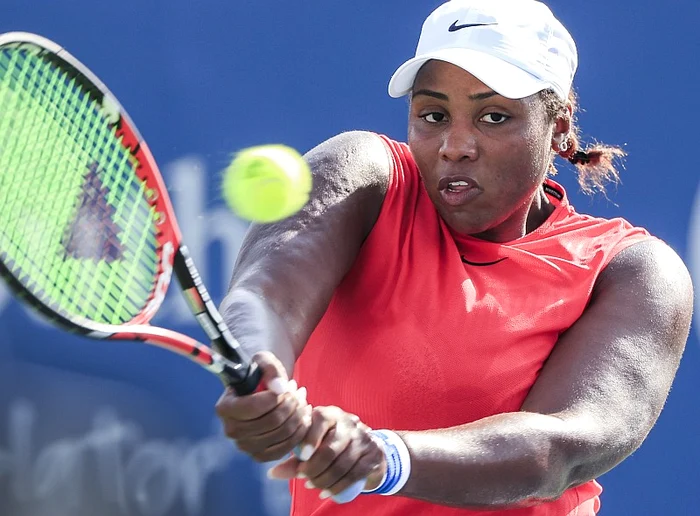 Toyler Towsend n-a izbutit încă să câștige vreun set în meciurile cu Simona HalepFoto: EPA