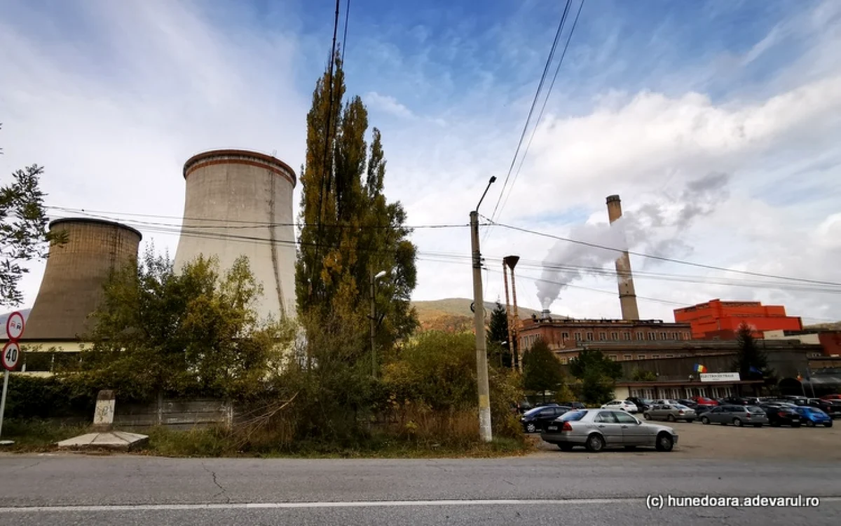 Termocentrala Paroșeni. Foto: Daniel Guță. ADEVĂRUL