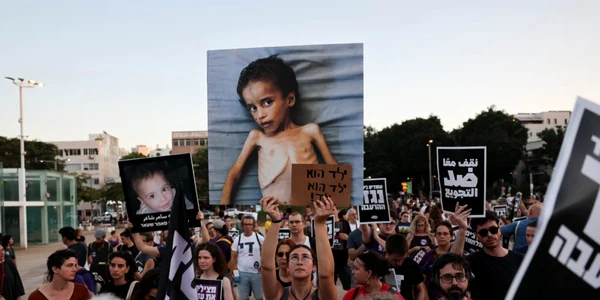 Proteste  Tel Aviv  foamete Gaza FOTO EPA EFE jpg