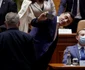 Parlamentul dezbate moţiunea de cenzură depusă de PSD împotriva Guvernului Cîţu. Foto  Inquam Photos / George Calin