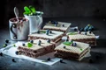 Prajitura cu crema de ness si afine  Sursa imagine shutterstock 2066795651 jpg
