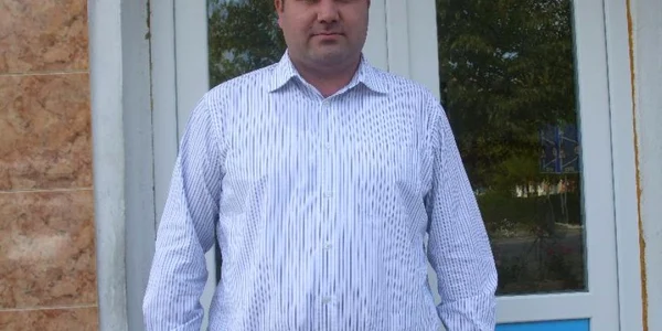 Sebastian Savu conduce, de un an, destinele Poliţiei Oraşului Ţăndărei foto: M.S.