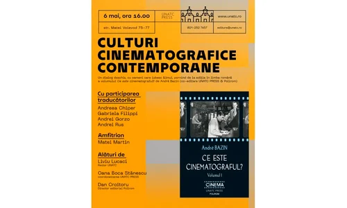 „Culturi cinematografice contemporane”, dezbatere organizată de Editura UNATC PRESS jpeg