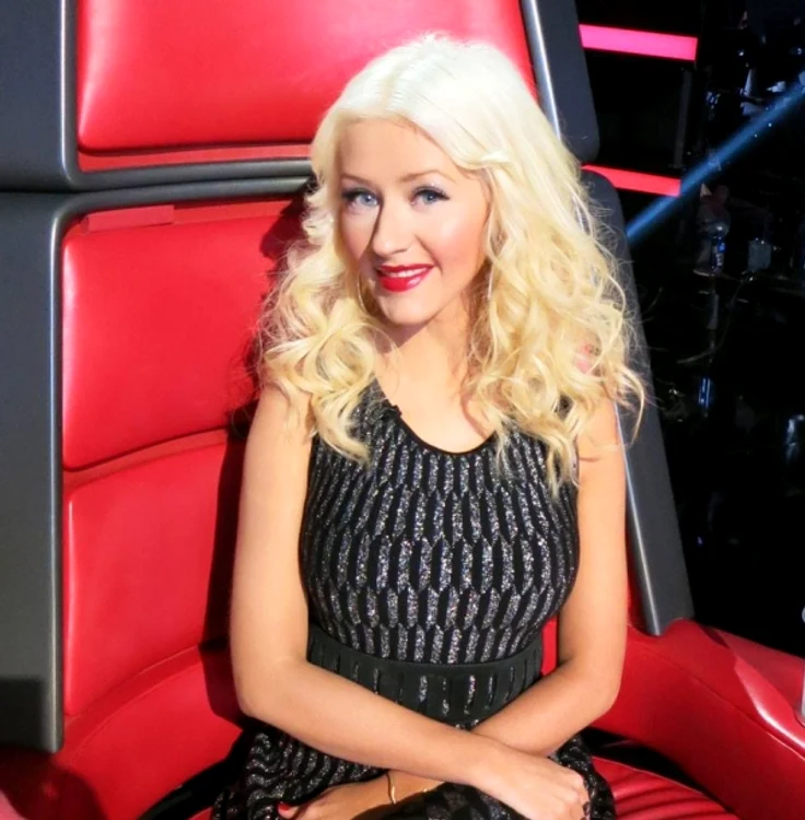 Christina Aguilera face parte din juriul emisiunii "The Voice"