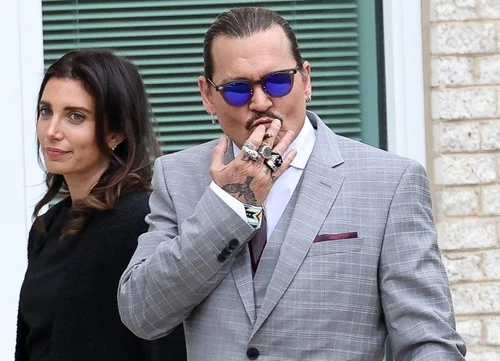 Johnny Depp și Joelle Rich / Foto Arhivă