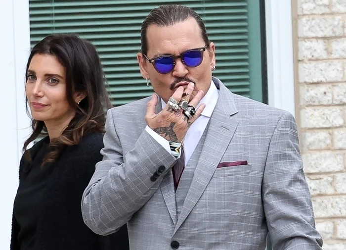 Johnny Depp și Joelle Rich / Foto Arhivă