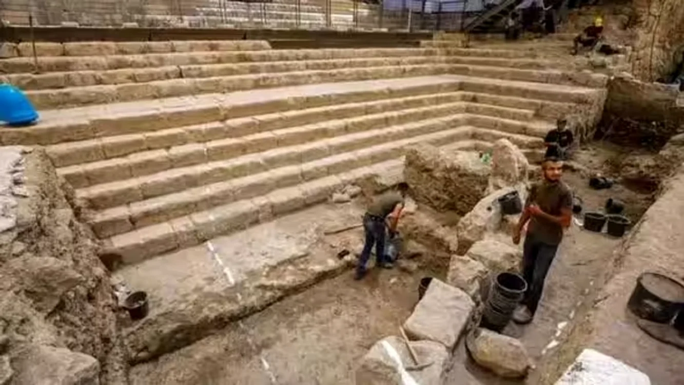Scăldătoarea Siloamului FOTO City of David Foundation