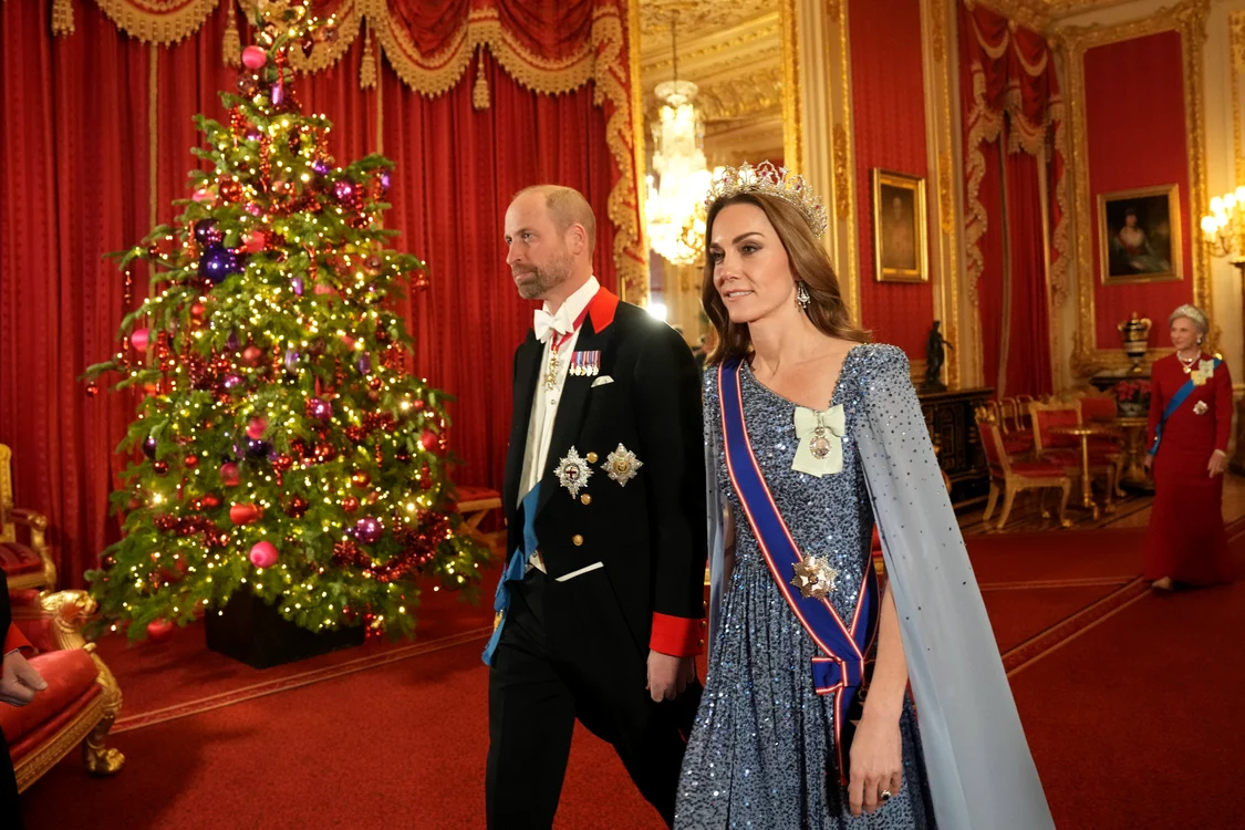 Kate și William la banchetul de stat organizat la Castelul Windsor în cinstea președintelui german Frank Walter Steinmeier, Profimedia 1056324628 jpg
