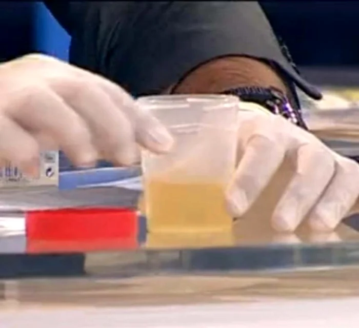 Sânziana Buruiană a făcut un test de sarcină în direct
