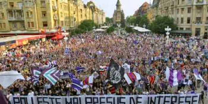 Fanii bănăţenilor n-au căutat vinovaţi, ci doar au vrut să-şi arate ataşamentul faţă de echipă