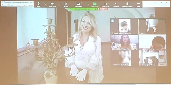 Acţiunea socială „Ai grijă de tine! Ai grijă de ceilalţi” în cadrul Bibliotecii Judeţene Vâlcea - scenete online pentru copii Foto BJAI Vâlcea