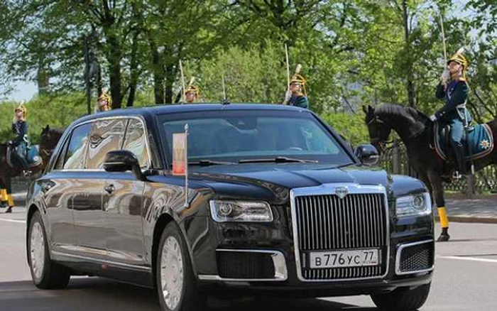 Noua limuzină a lui Putin FOTO Sputnik