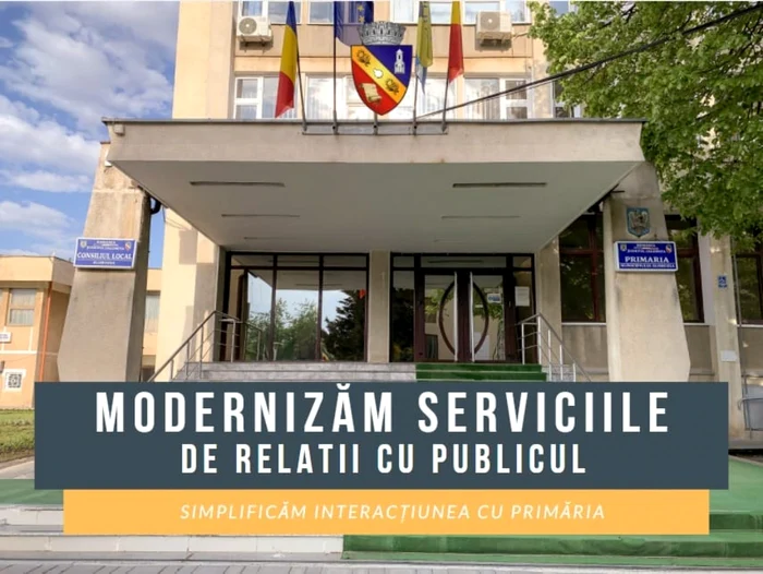 Primăria Slobozia modernizează serviciile de relaţii cu publicul FOTO Facebook/Primăria Municipiului Slobozia