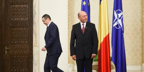 victor ponta şi traian băsescu