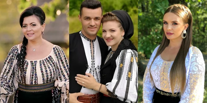 Maria Ghinea, Dumitru Stroie alături de soția lui, care acum e văduvă, și Marcela Fota