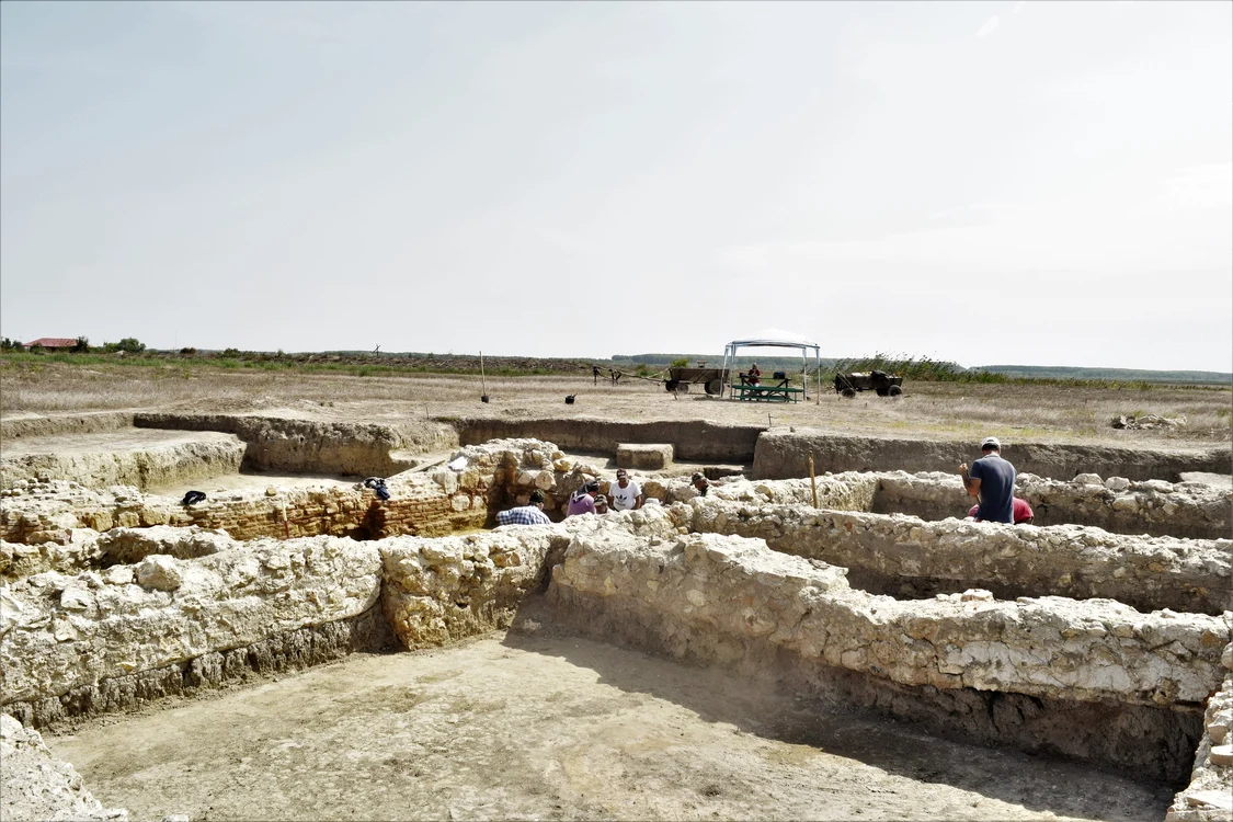 Descoperire de excepție a arheologilor la Orașul de Floci FOTO Muzeul Județean Ialomița