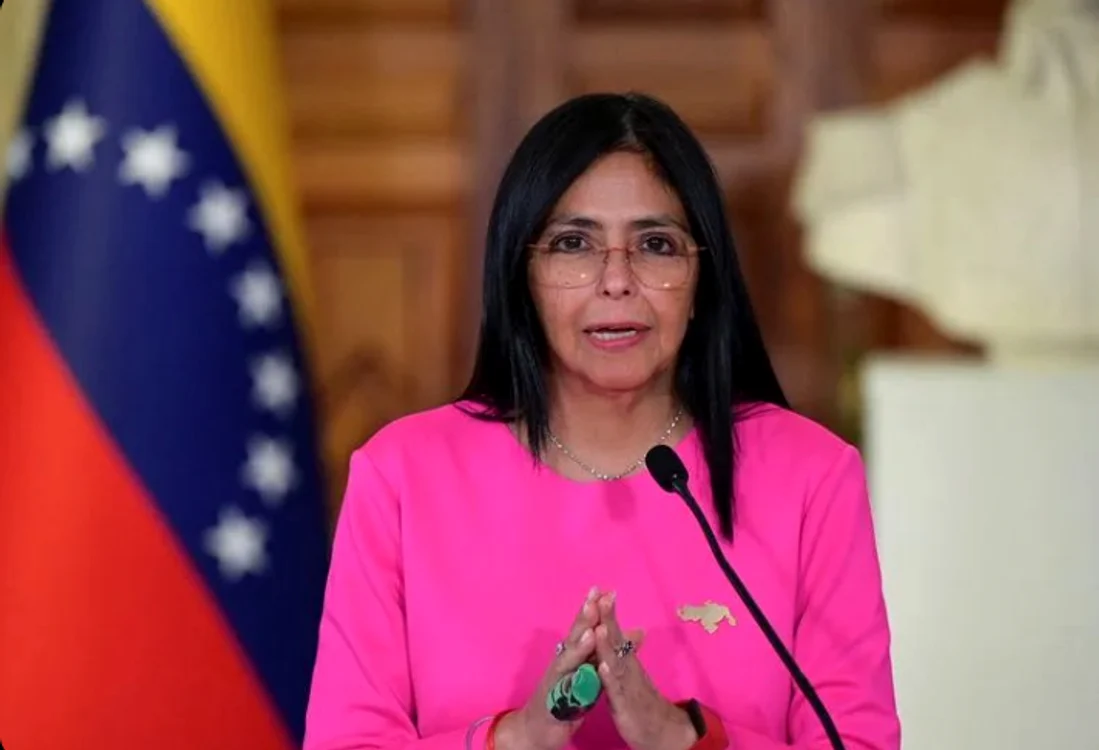 Delcy Rodríguez, vicepreședintele Venezuelei a preluat conducerea țării/FOTO:EPA/EFE