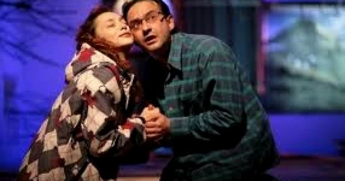 Scenă din piesa "Peer Gynt"