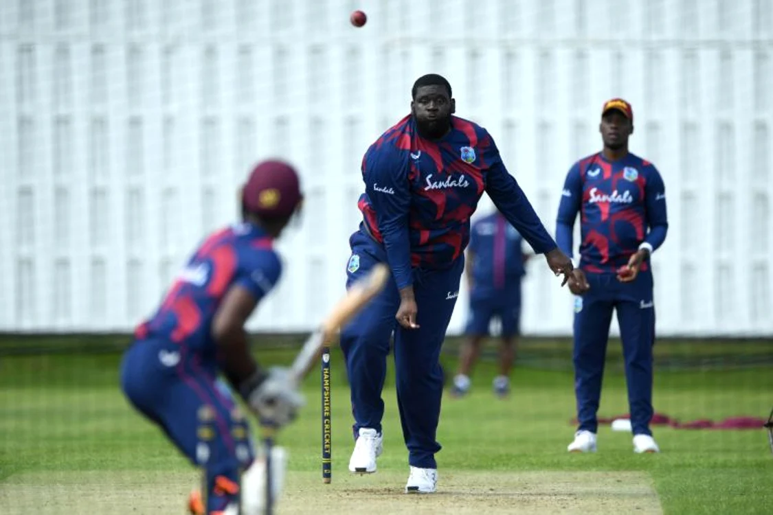 
    Rahkeem Cornwall este cel mai masiv jucător de cricket din lumeFoto: Guliver/ GettyImages  