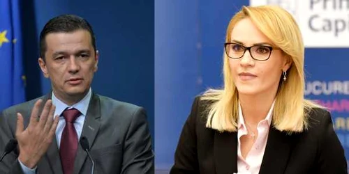 sorin grindeanu-gabriela firea. foto mediafax